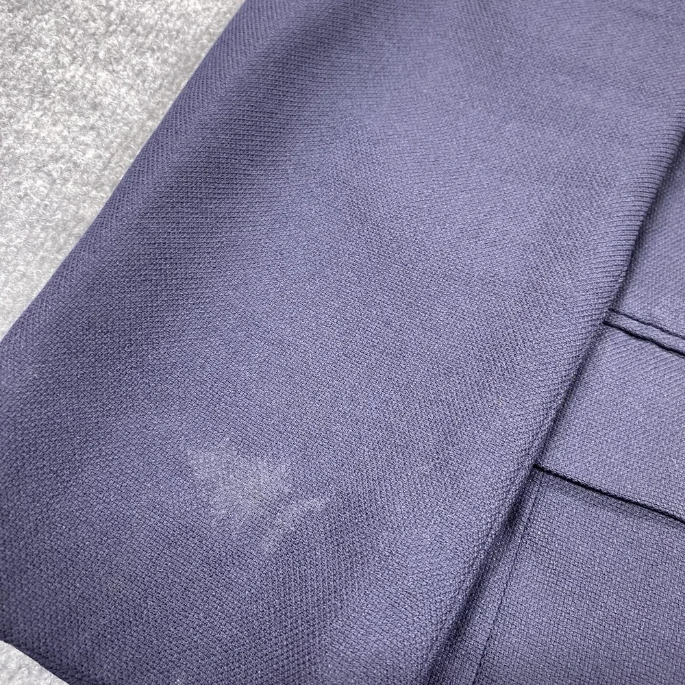 Ralph Lauren Blazer Mens 42 Blue Wool Classic 2-Piece Single-Breasted Lined